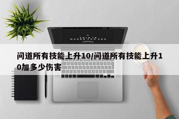 问道所有技能上升10/问道所有技能上升10加多少伤害
